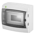 GALANT PLUS rozdzielnica 1x8 PE+N 1500V DC 1000V AC natynkowa IP 65 - kolor dymny