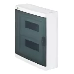 ELEGANT rozdzielnica 2x12 PE+N natynkowa nowa wersja IP 40 - kolor dymny