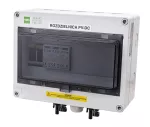 HERMETICA rozdzielnica przyłączeniowa PV 1x8 DC 1000V typ 1+2 1xMPPT IP 65 - kolor dymny