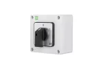Łącznik krzywkowy 16A/3F 0-1 w obudowie, obudowa IP65 105X105X66 - kolor szary