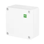 INDUSTRIAL puszka natynkowa 105x105x66 IP 65 - kolor biały