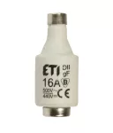 DII GF 16A 500V~ Wkładka topikowa szybka; 002312105