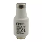DII GF 25A 500V~ Wkładka topikowa szybka; 002312107