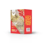 RTV100460 Łańcuch gałązka zielony CLF-01 600LED żółte 6m Forever Light