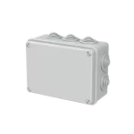 WB1SL0822A00 puszka szara bez dławików, ze śrubami z tworzywa, IP55, II klasa, 110x153x66mm (WxSxG) | pusta | pokrywa pełna | GWT=650