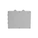 WB1SL0828A00 puszka szara bez dławików, ze śrubami z tworzywa, IP55, II klasa, 240x310x110mm (WxSxG) | pusta | pokrywa pełna | GWT=650