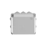 WB1SL0830A00 puszka szara bez dławików, ze śrubami z tworzywa, IP55, II klasa, 135x160x150mm (WxSxG) | pusta | pokrywa pełna | GWT=650