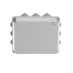 WB1SL0832A00 puszka szara bez dławików, ze śrubami z tworzywa, IP55, II klasa, 170x220x150mm (WxSxG) | pusta | pokrywa pełna | GWT=650