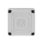 WB1SL0820A00 puszka szara bez dławików, ze śrubami z tworzywa, IP65, II klasa, 100x100x50mm (WxSxG) | pusta | pokrywa pełna | GWT=650