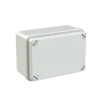 WB1SL0820A00 puszka szara bez dławików, ze śrubami z tworzywa, IP65, II klasa, 70x105x50mm (WxSxG) | pusta | pokrywa pełna | GWT=650