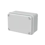 WB1SL0820A00 puszka szara bez dławików, ze śrubami z tworzywa, IP65, II klasa, 70x105x50mm (WxSxG) | pusta | pokrywa pełna | GWT=650