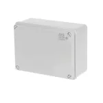 WB1SL0852A00 puszka szara bez dławików, ze śrubami z tworzywa, IP65, II klasa, 110x153x66mm (WxSxG) | pusta | pokrywa pełna | GWT=650
