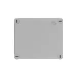 WB1SL0820A00 puszka szara bez dławików, ze śrubami z tworzywa, IP65, II klasa, 137x160x77mm (WxSxG) | pusta | pokrywa pełna | GWT=650