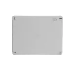 WB1SL0856A00 puszka szara bez dławików, ze śrubami z tworzywa, IP65, II klasa, 170x220x80mm (WxSxG) | pusta | pokrywa pełna | GWT=650