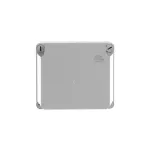 WB1SL0820A00 puszka szara bez dławików, ze śrubami z tworzywa, IP65, II klasa, 135x160x150mm (WxSxG) | pusta | pokrywa pełna | GWT=650