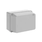 WB1SL0820A00 puszka szara bez dławików, ze śrubami z tworzywa, IP65, II klasa, 170x220x150mm (WxSxG) | pusta | pokrywa pełna | GWT=650