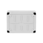 WB1SL0820A00 puszka szara z dławikami, ze śrubami z tworzywa, IP65, II klasa, 110x153x66mm (WxSxG) | pusta | pokrywa transparentna | GWT=650