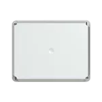 WB1SL0820A00 puszka szara bez dławików, ze śrubami z tworzywa, IP65, II klasa, 170x220x150mm (WxSxG) | pusta | pokrywa transparentna | GWT=650