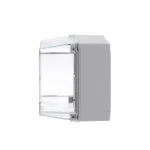 WB1SL0820A00 puszka szara bez dławików, ze śrubami z tworzywa, IP65, II klasa, 170x220x150mm (WxSxG) | pusta | pokrywa transparentna | GWT=650