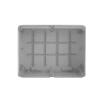 WB1SL0820A00 puszka szara bez dławików, ze śrubami z tworzywa, IP65, II klasa, 240x310x160mm (WxSxG) | pusta | pokrywa transparentna | GWT=650