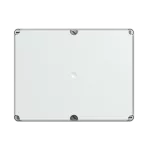 WB1SL0820A00 puszka szara bez dławików, ze śrubami z tworzywa, IP65, II klasa, 240x310x160mm (WxSxG) | pusta | pokrywa transparentna | GWT=650