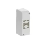 1SLM002402A0000 obudowa biała n/t, 2M, IP40, II klasa, 140x50x65mm (WxSxG) | szyny DIN | brak drzwi | GWT=650