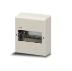 1SLM002406A0000 obudowa biała n/t, 6M, IP40, II klasa, 160x140x65mm (WxSxG) | szyny DIN | brak drzwi | GWT=650