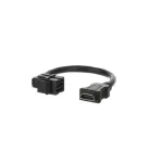 0229/33-500 | keystone HDMI z pigtailem, czarny | Rutenbeck