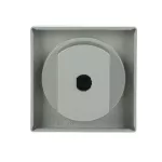 1740 DR/03-83 POKRYWA Z POKRĘTŁEM I NADRUKIEM DO REGULATORA GŁOŚNOŚCI. -FUTURE-ALUMINIOWO SREBRNY