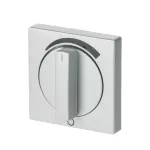 1740 DR/03-83 POKRYWA Z POKRĘTŁEM I NADRUKIEM DO REGULATORA GŁOŚNOŚCI. -FUTURE-ALUMINIOWO SREBRNY