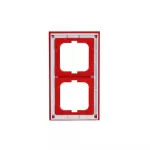 1722-287 | ramka 2-krotna | Axcent Czerwony