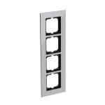 1724-826-101 | ramka 4-krotna | Carat Chrom