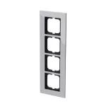 1724-826-101 | ramka 4-krotna | Carat Chrom
