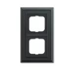 1722-831-500 | ramka 2-krotna | Dynasty Antracyt