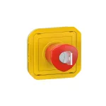 NOWE PLEXO - PRZYCISK WŁĄCZENIA AWARYJNEGO NA KLUCZ MECHANIZM 3 A - 250 V~
