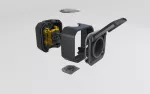 NOWE PLEXO - GNIAZDO 2P+Z ZACISKI AUTOMATYCZNE MECHANIZM 16 A - 250 V~ ANTRACYT