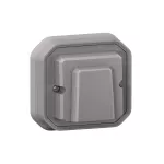 NOWE PLEXO - WYJŚCIE KABLOWE Z UCHWYTEM KOMPLET PODTYNK. 16A-230V~ SZARE