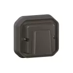 NOWE PLEXO - WYJŚCIE KABLOWE Z UCHWYTEM KOMPLET PODTYNK. 16A-230V~ ANTRACYT