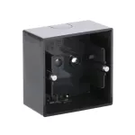 1701-81 ADAPTER NADTYNKOWY 1-KROTNY OBUDOWA DO MECHANIZMÓW I POKRYW Z RAMKAMI. -FUTURE-ANTRACYT