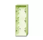 1703-92-507 ADAPTER NADTYNKOWY 3-KROTNY OBUDOWA DO MECHANIZMÓW I POKRYW Z RAMKAMI. | Basic55 kremowy