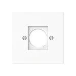 2553-44M | pokrywa gniazda XLR | art linear 44M biały studyjny matowy