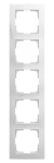 2515-944-507 | ramka 5-krotna | Basic55 waveline biały alpejski