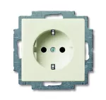 2300 EUC-92-507 GNIAZDO SCHUKO | Basic55 kremowy