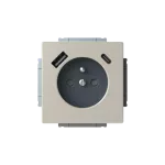 20 MUCB2USBAC-866-500 | gn 230V USB A+C | pure 866 stal szlachetna