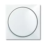 2115-92-507 POKRYWA Z POKRĘTŁEM I LAMPKĄ NEONOWĄ DO ŚCIEMNIACZY BUSCH-DIMMER. | Basic55 kremowy