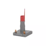 8380-17 ZESPÓŁ SWIETLNY LED Z COKOŁEM 230 V 0,5 MANIEBIESKI