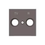 8550 TP POKRYWA GNIAZDA TV/R Taupé