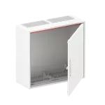A23 obudowa biała n/t, 72M, IP44, 250A, II klasa, 500x550x215mm | pusta | drzwi pełne | brak N+PE