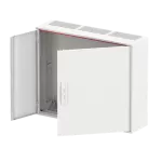 A34 obudowa biała n/t, 144M, IP44, 250A, II klasa, 650x800x215mm | pusta | drzwi pełne | brak N+PE
