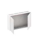 A44 obudowa biała n/t, 192M, IP44, 250A, II klasa, 650x1050x215mm | pusta | drzwi pełne | brak N+PE